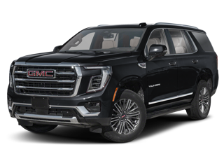 Titanium Rush Metallic 2025 GMC Yukon Large SUV angled to driver sideview | Large SUVs for Sale in Muskogee, OK | Kyle Edwards Buick GMC